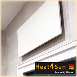 radiateur électrique pose plafond ou mural heat4sun