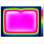 température de surface radiateur infrarouge IRL