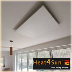 radiateur design plafond heat4sun