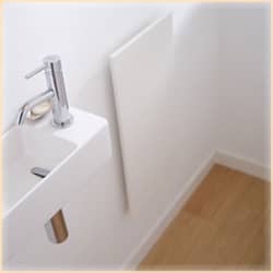 radiateur électrique pour wc ou salle de bain
