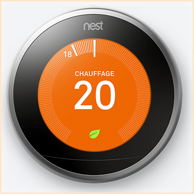 thermostat radio intelligent connecté